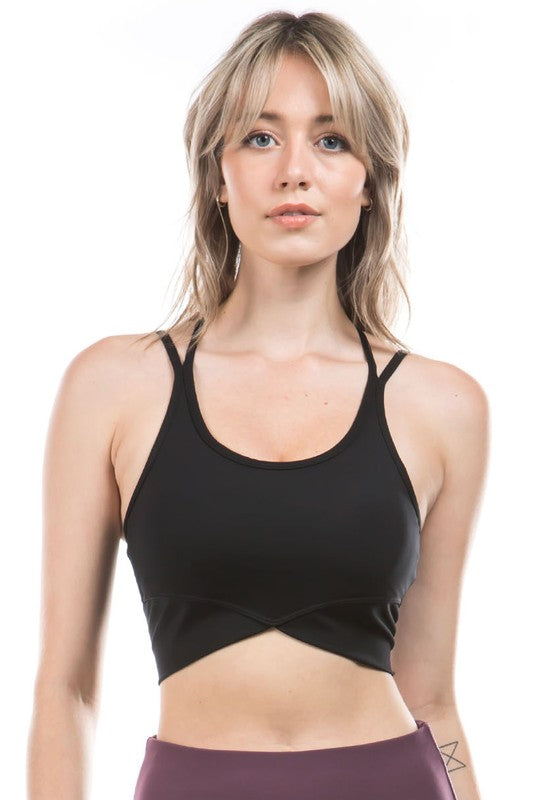Criss-Cross Sports Bra
